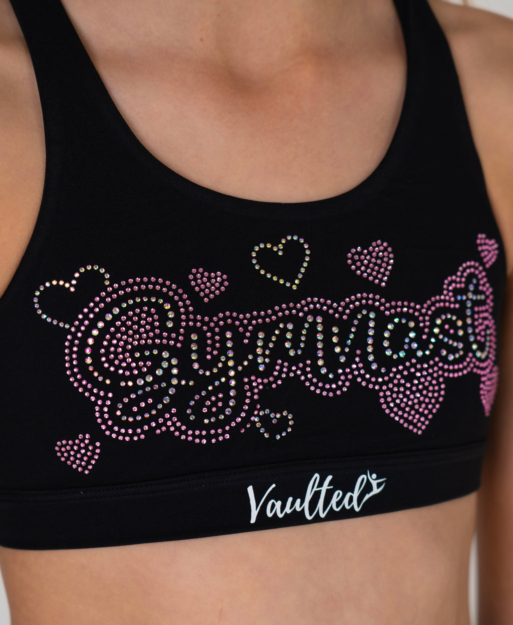 Blinged Angel Crop